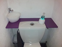 Kleines WiCi Mini Handwaschbecken - Herr G (Frankreich - 33) - 3 auf 3 (nachher)